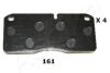 ASHIKA 50-01-161 Brake Pad Set, disc brake